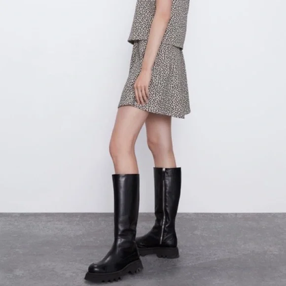 Zara Mini Skirt Cheetah Print - Picture 6 of 6